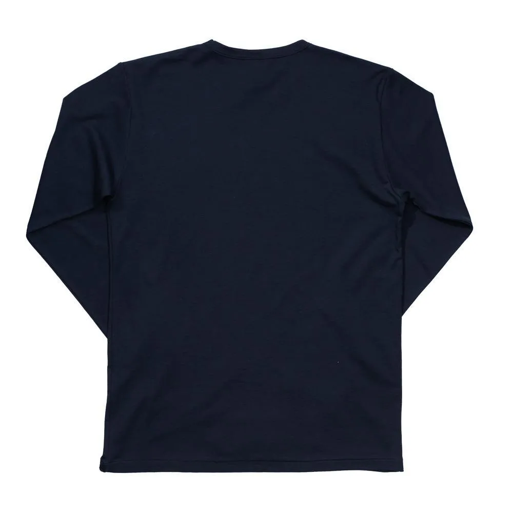 Eiji Long Sleeve Tee Navy