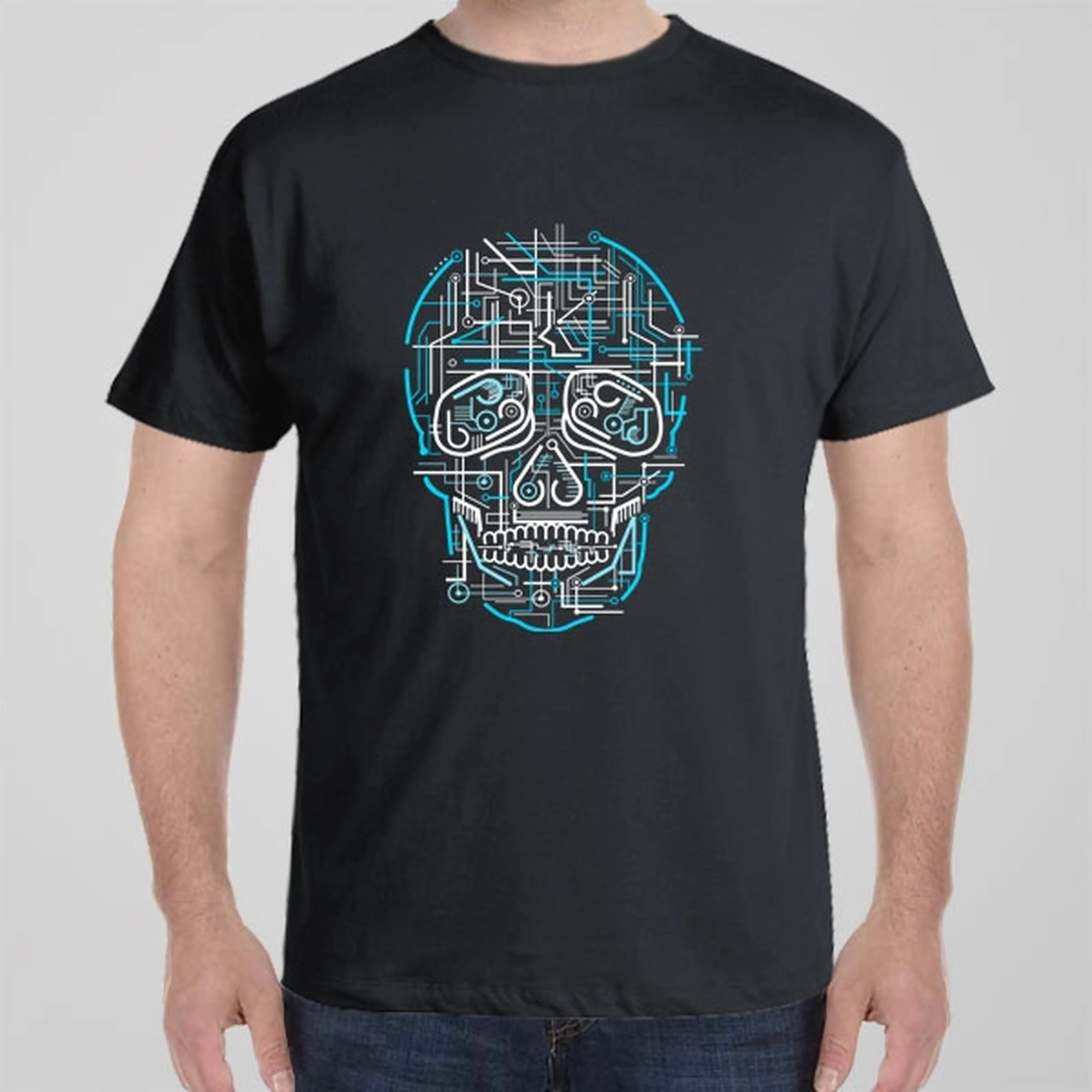 Electric Skull - T-shirt