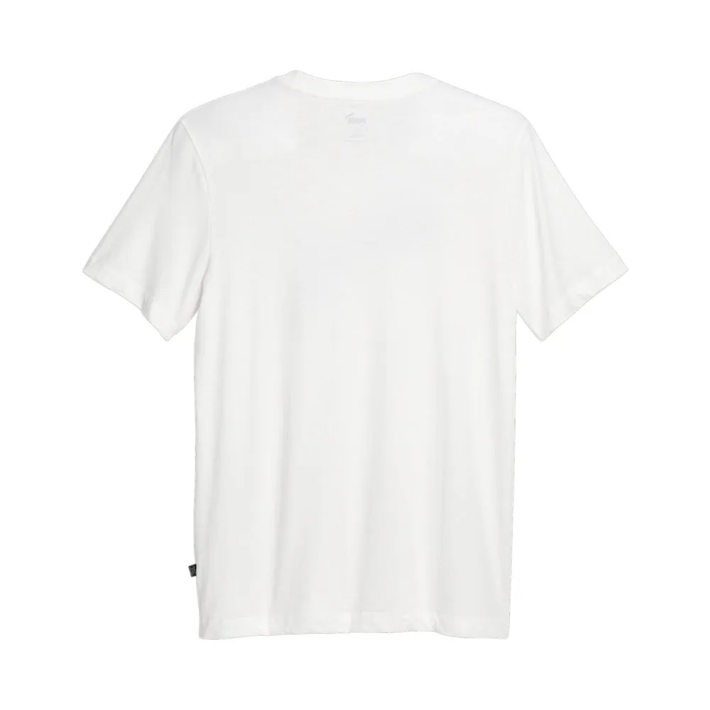 Essentials Big Cat Logo Crew Neck Short Sleeve T-Shirt