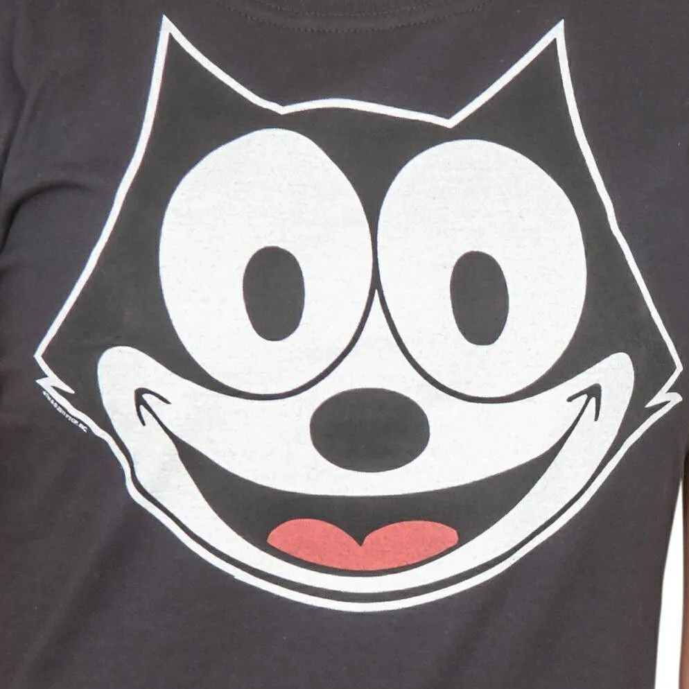 Felix the Cat Face Outline T-shirt