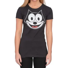 Felix the Cat Face Outline T-shirt