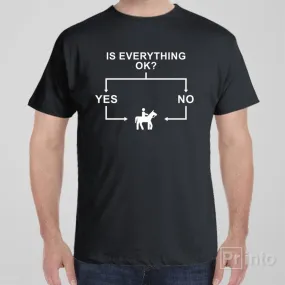 Flowchart (Horse Riding) - T-shirt