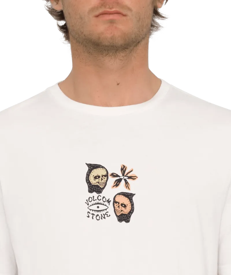 Flower Budz T-Shirt in Off White