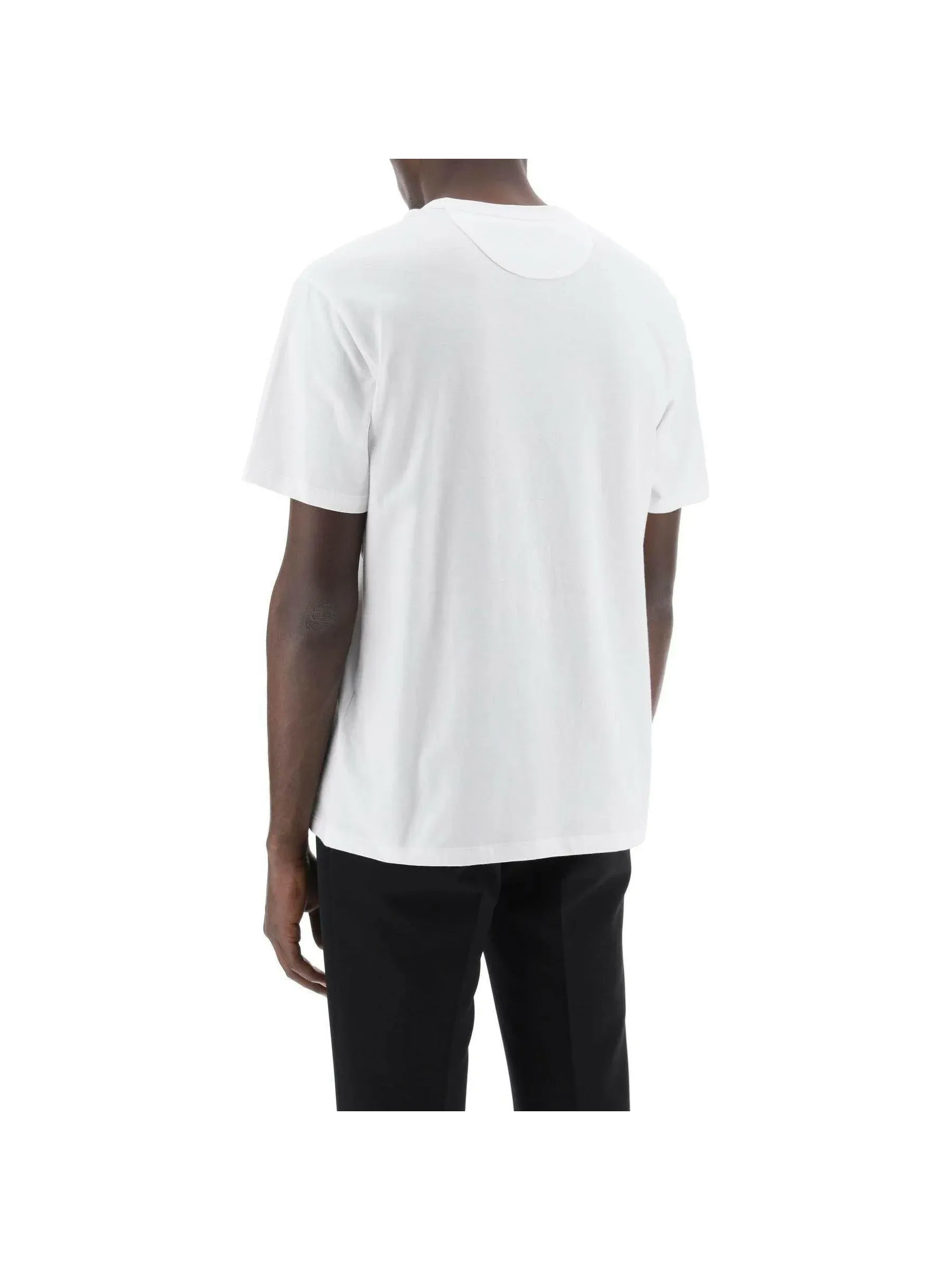 Flower Embroidered Organic Cotton T-shirt