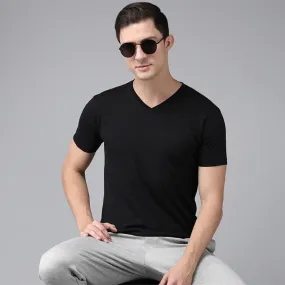Funkys Pique Self V Neck Tee