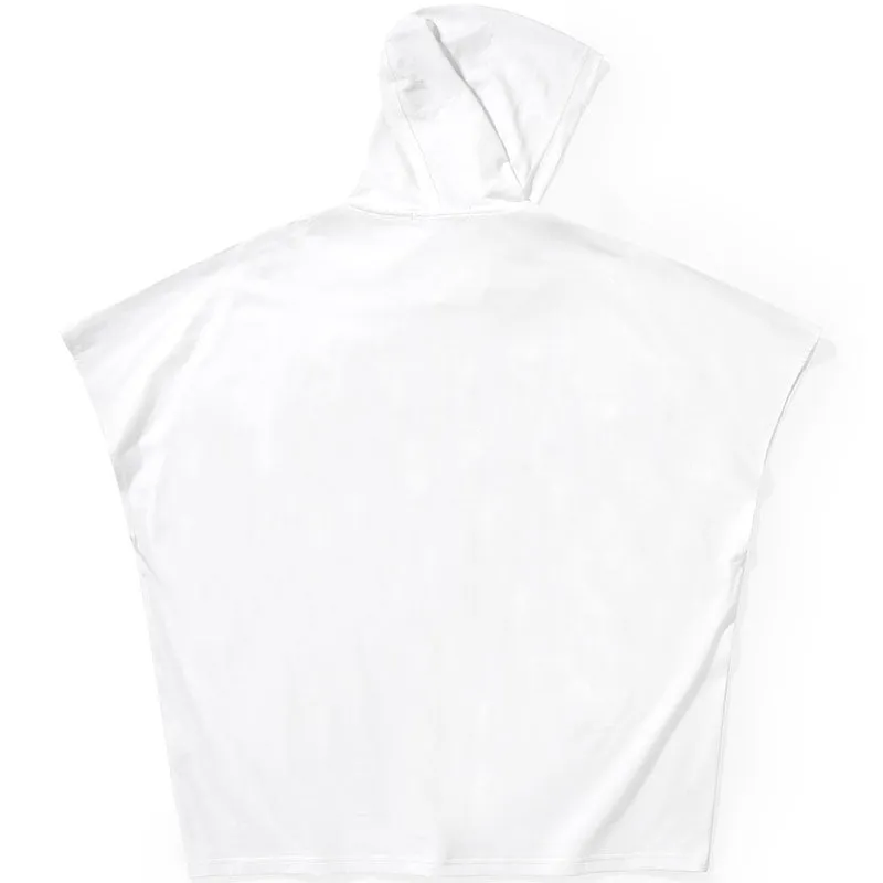Funny Cartoon Print Half Sleeve T-Shirt With Hooded