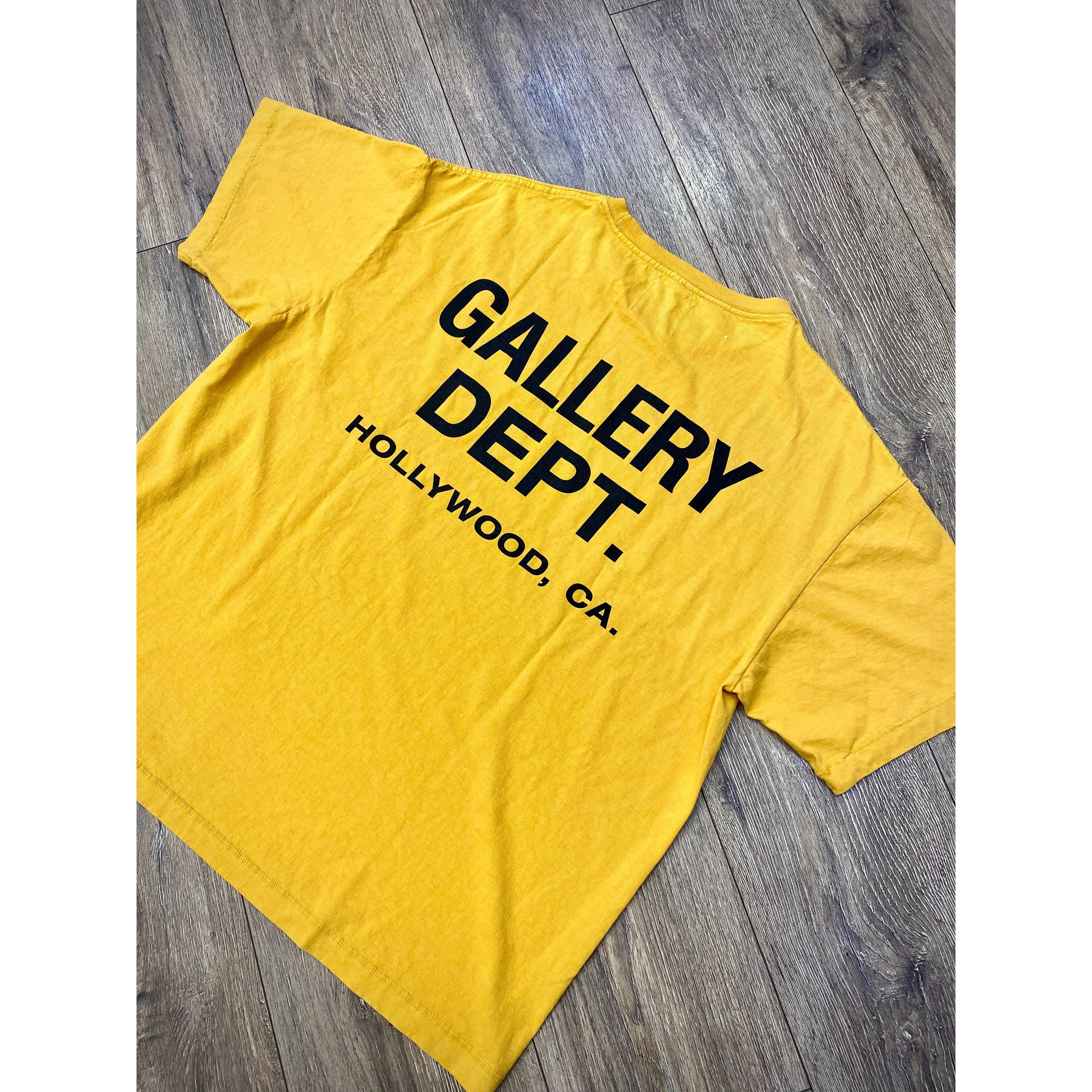Gallery Dept. Vintage Souvenir T-Shirt Yellow