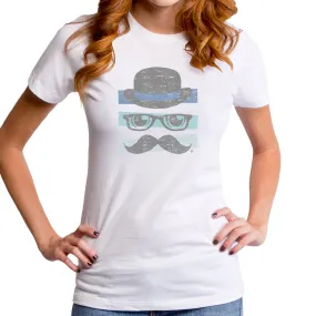 Gentleman Mustache Women's T-Shirt