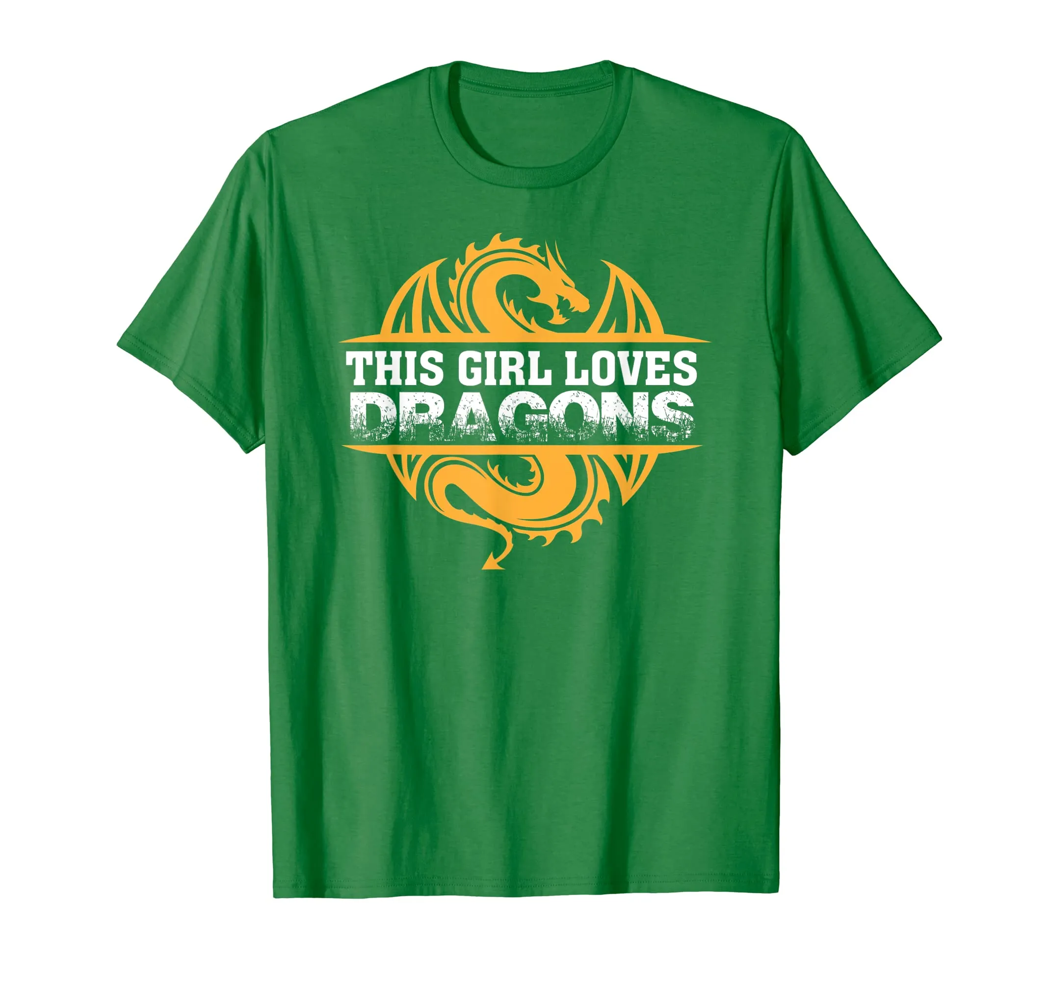 Girl Loves Dragons T-shirt Funny Dragon Lover Gift Mother