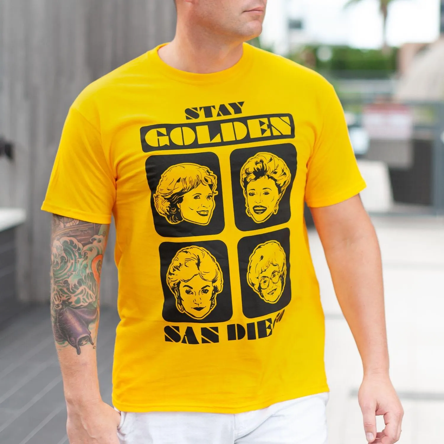 Golden Girls "Stay Golden San Diego" Men's T-Shirt