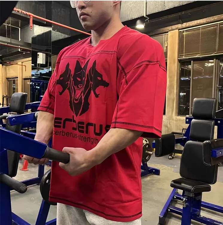 GYM BUDDY HELLHOUND WORKOUT T SHIRTS