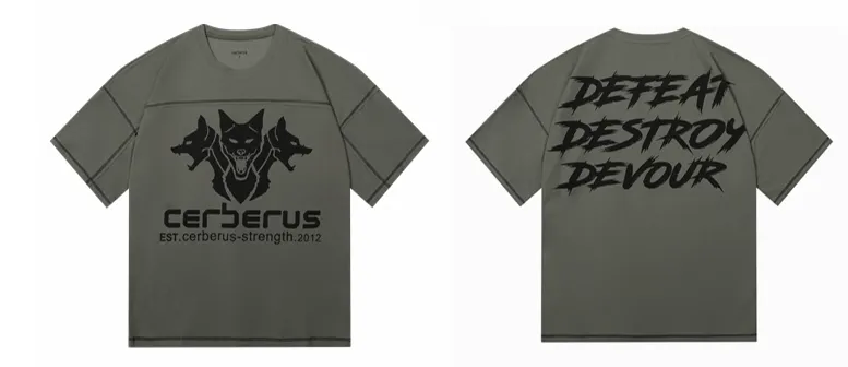 GYM BUDDY HELLHOUND WORKOUT T SHIRTS
