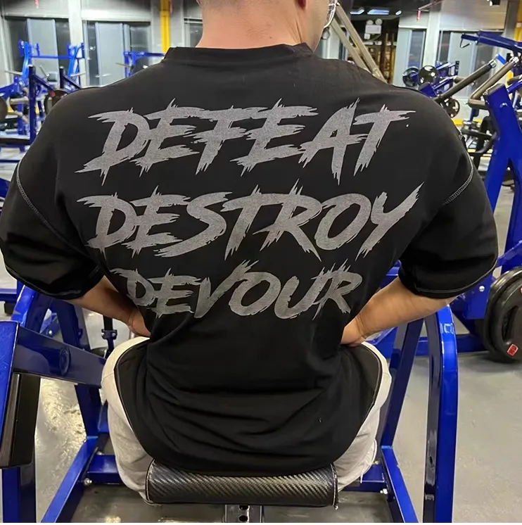 GYM BUDDY HELLHOUND WORKOUT T SHIRTS