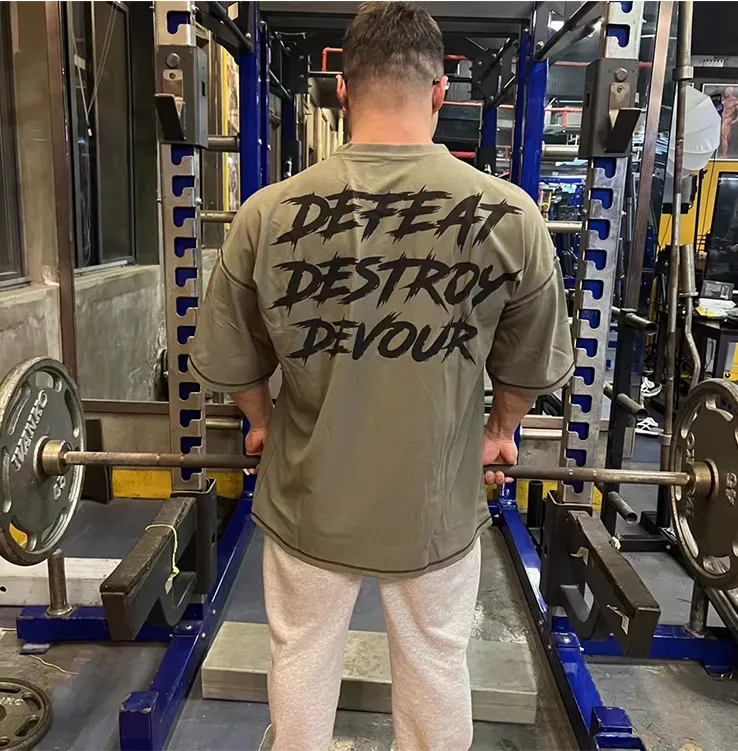 GYM BUDDY HELLHOUND WORKOUT T SHIRTS
