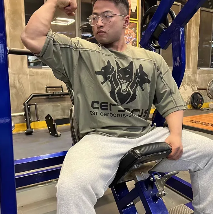 GYM BUDDY HELLHOUND WORKOUT T SHIRTS