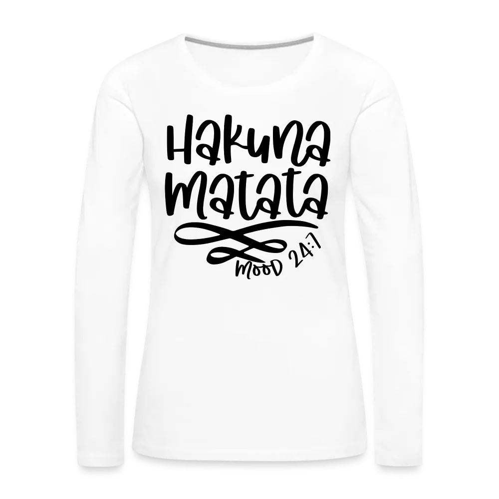 Hakuna Matata Women's Premium Long Sleeve T-Shirt