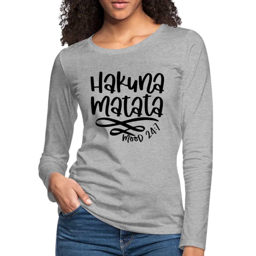 Hakuna Matata Women's Premium Long Sleeve T-Shirt