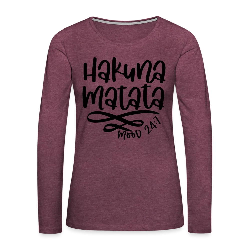 Hakuna Matata Women's Premium Long Sleeve T-Shirt