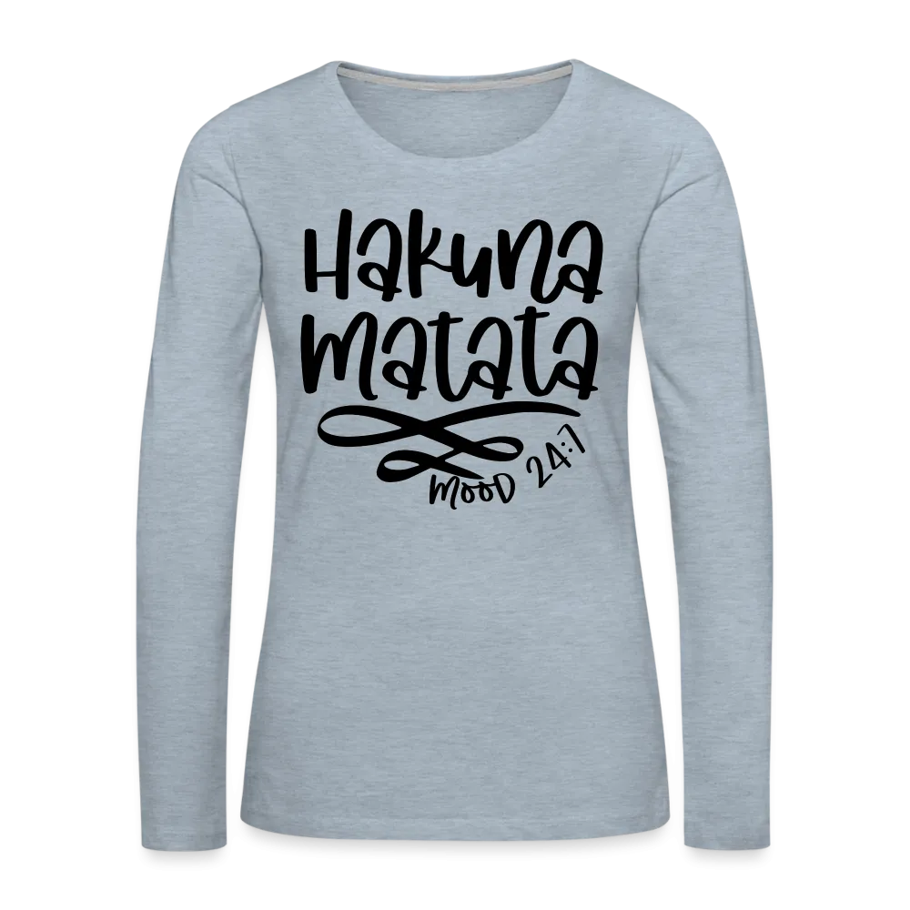 Hakuna Matata Women's Premium Long Sleeve T-Shirt