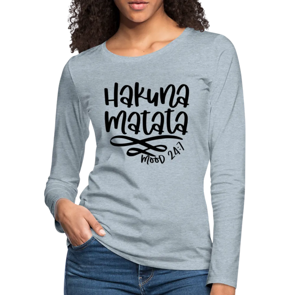 Hakuna Matata Women's Premium Long Sleeve T-Shirt