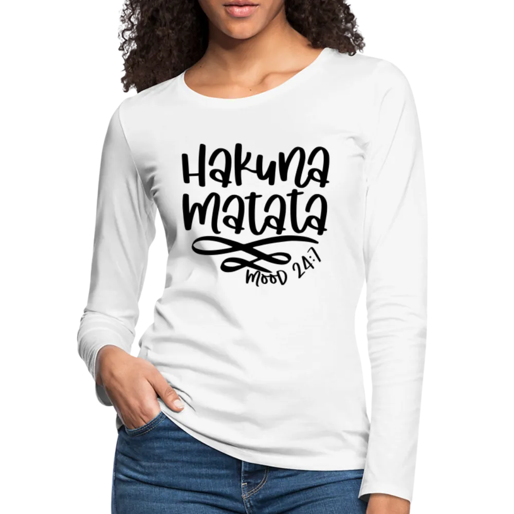 Hakuna Matata Women's Premium Long Sleeve T-Shirt