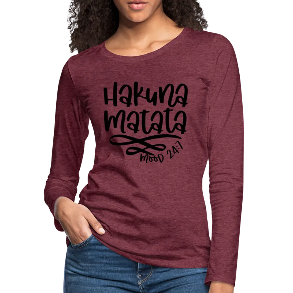 Hakuna Matata Women's Premium Long Sleeve T-Shirt