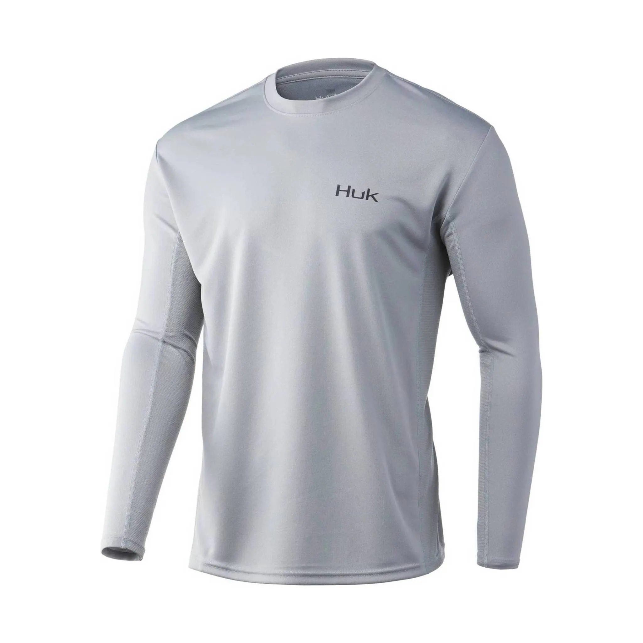 Huk Men's Icon X Long Sleeve Shirt - Overcast Grey