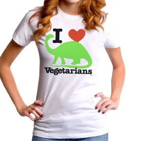 I Heart Vegetarians Women's T-Shirt