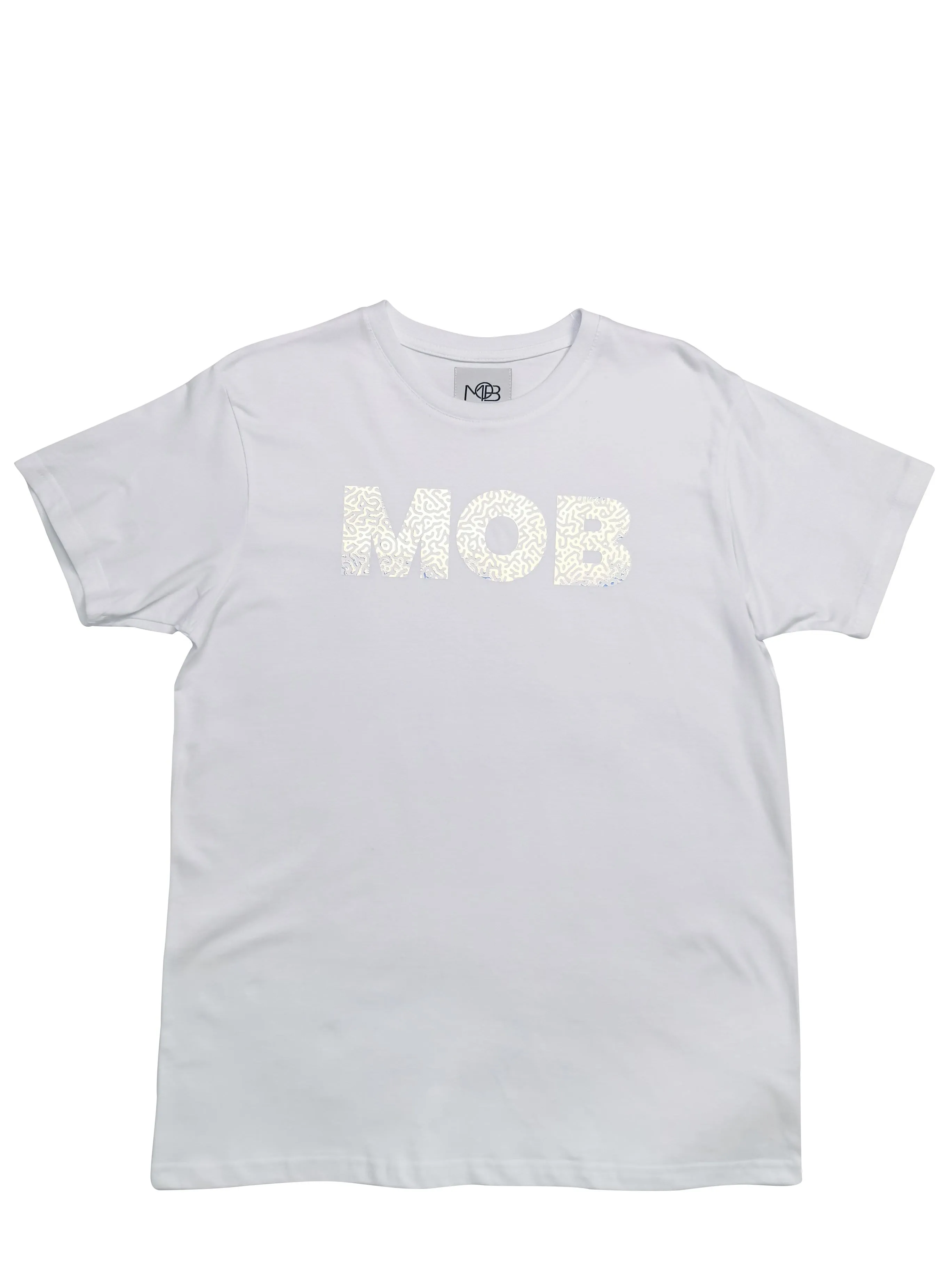Iridescent printed T-shirt