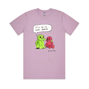 It's OK to Feel Horny / Purple T-shirt
