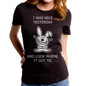 Jim Benton - I Was Nice Yesterday Women's T-Shirt