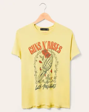Junk Food Guns N' Roses Los Angeles Vintage Tee - DUSTY CITRON
