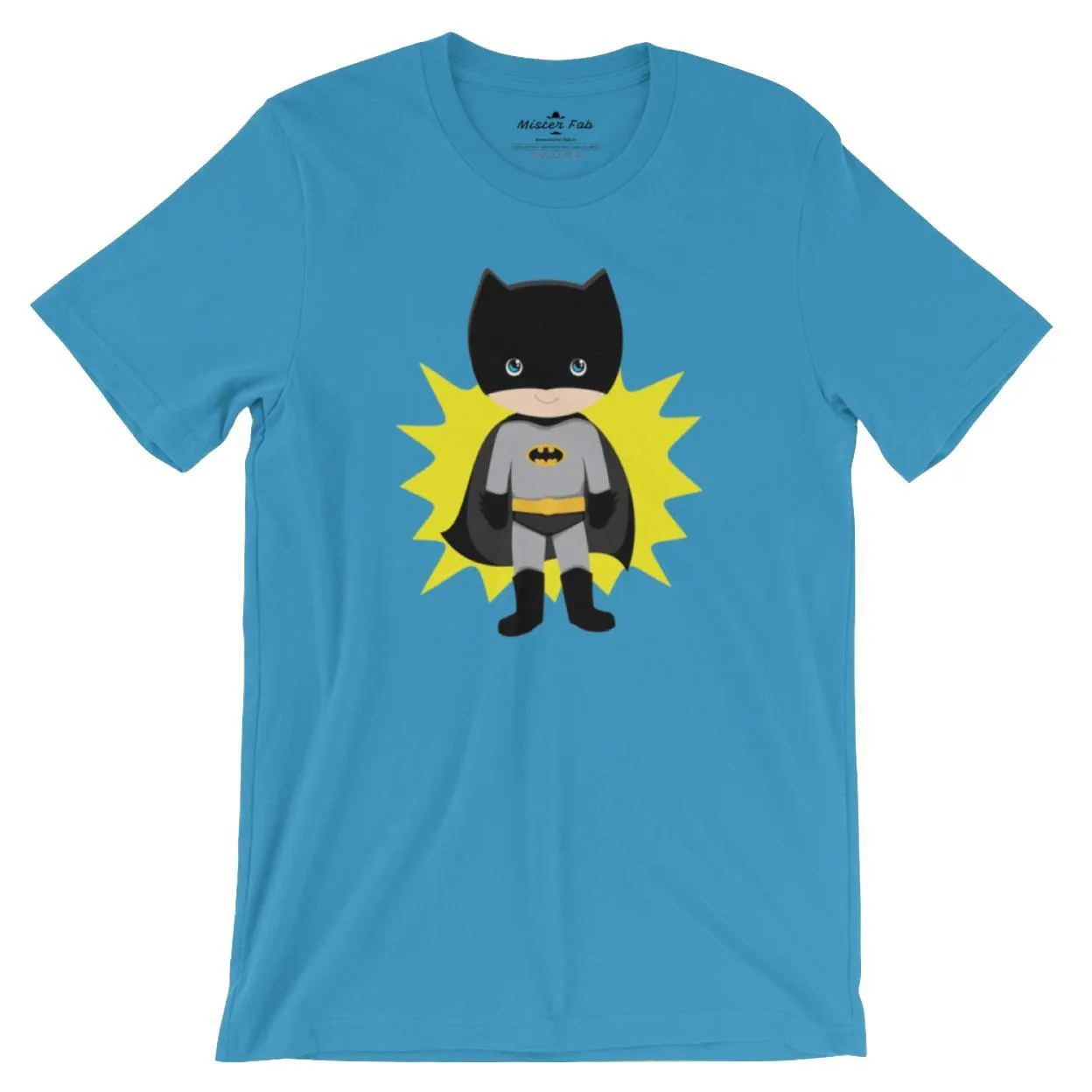 Kid Batman Round Neck T-Shirts