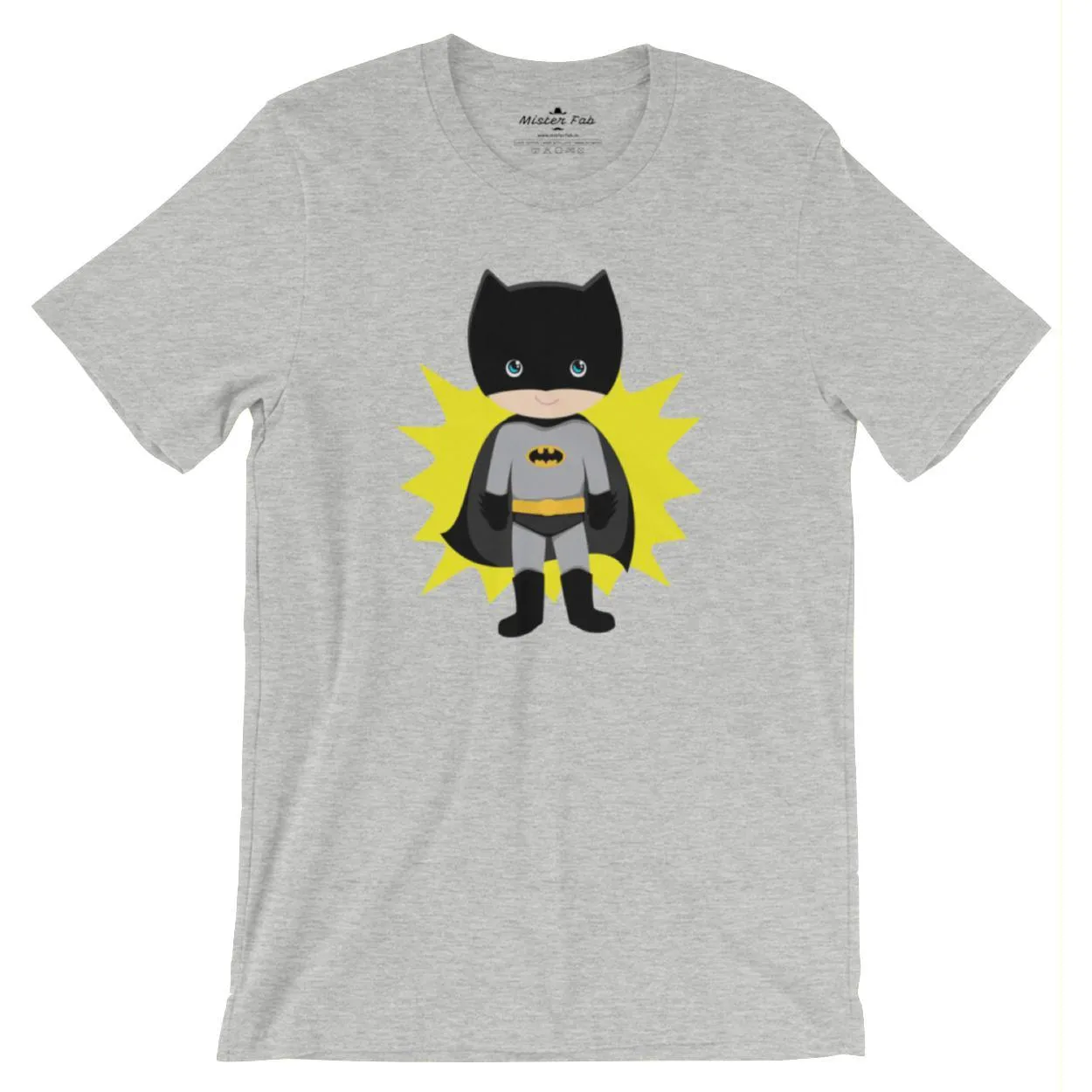 Kid Batman Round Neck T-Shirts
