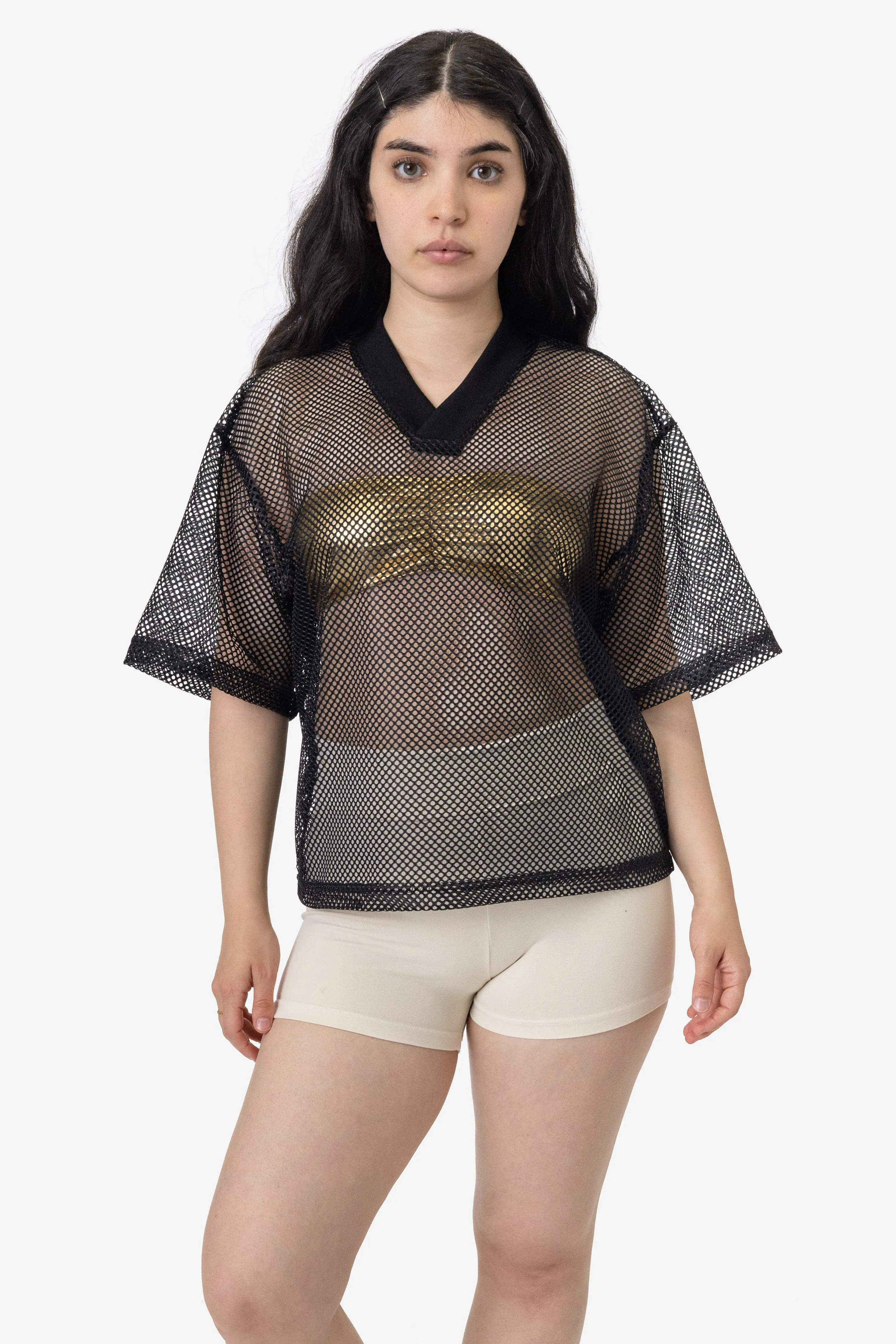 KM561 - King Mesh Short Sleeve V-Neck