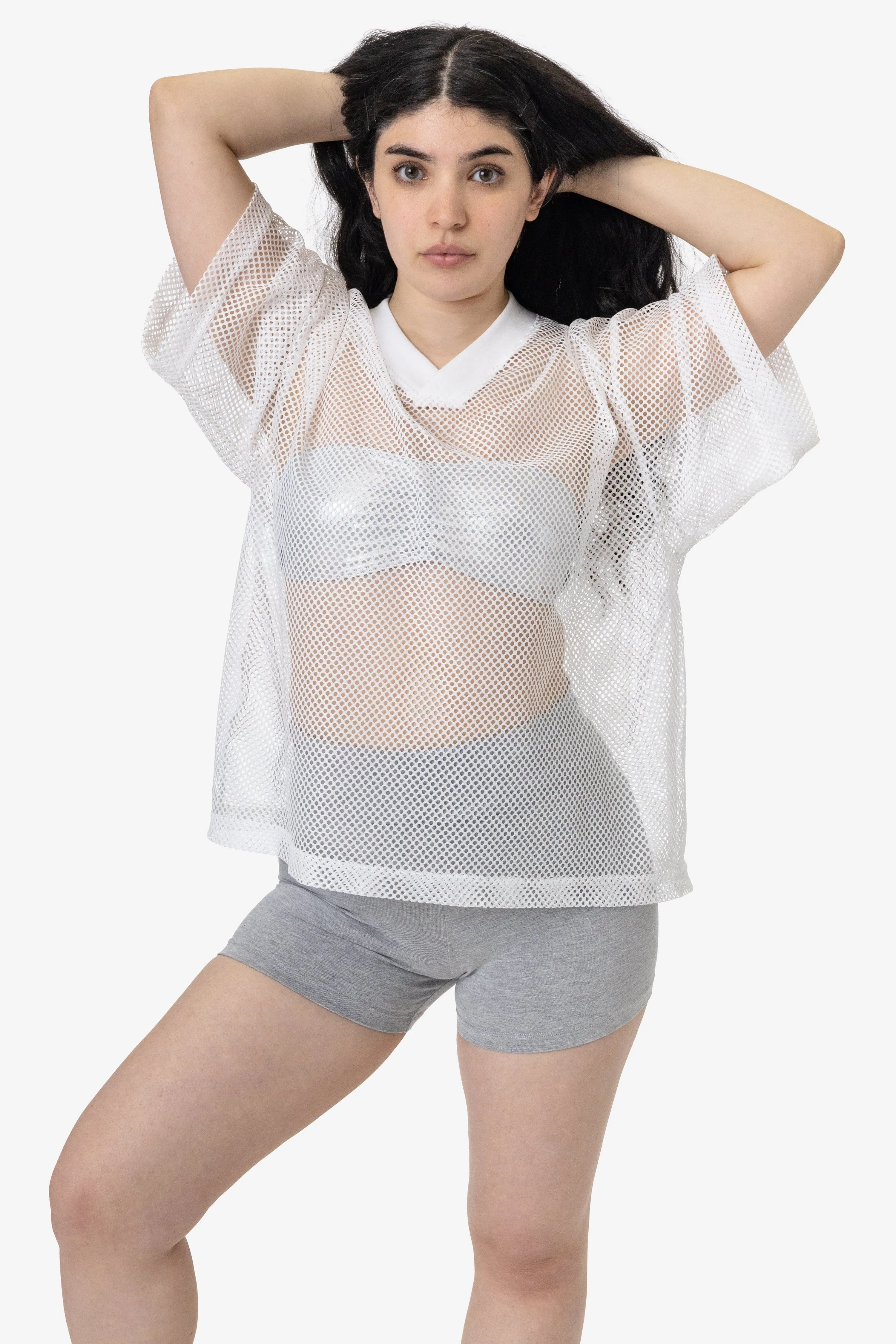 KM561 - King Mesh Short Sleeve V-Neck