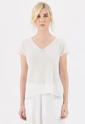 Knit Tee - White