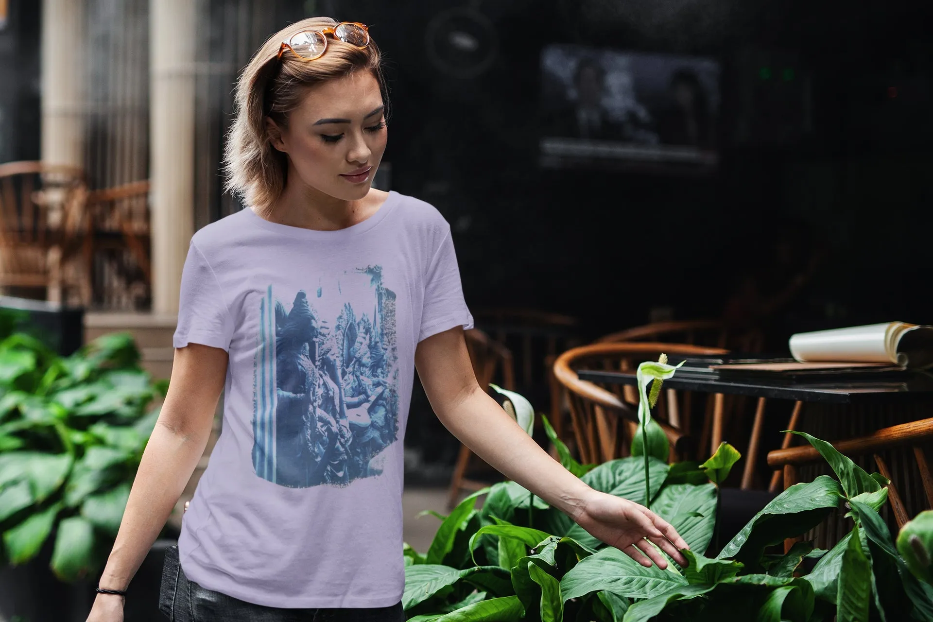 Kumortuli Devi Idols T-Shirt For Women