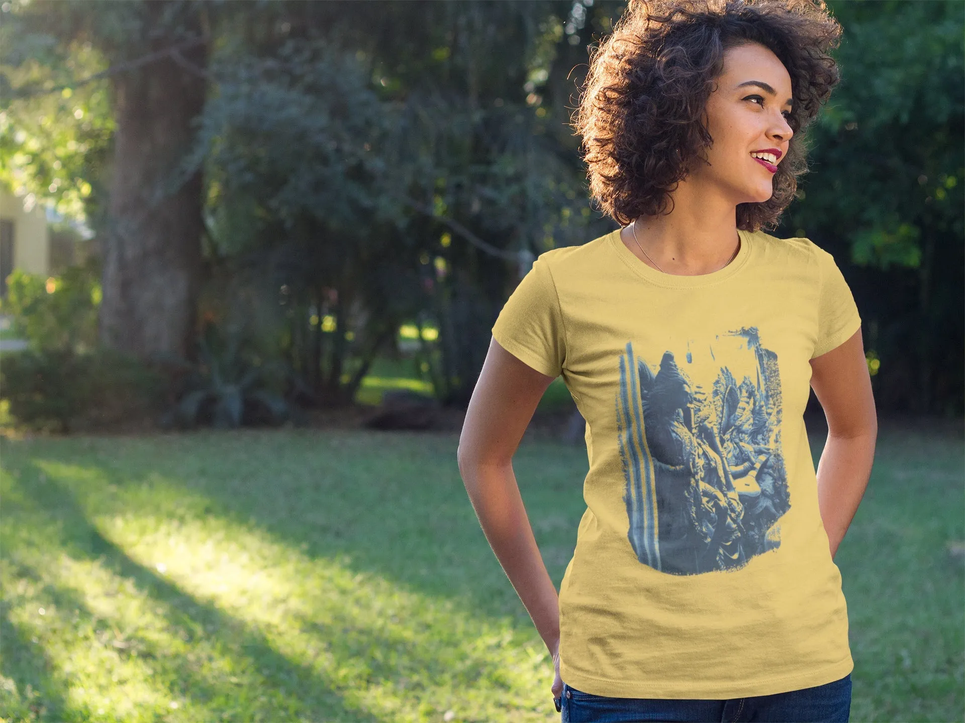 Kumortuli Devi Idols T-Shirt For Women
