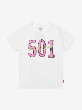Levi's Wear Boys 501 The Original T-Shirt in White