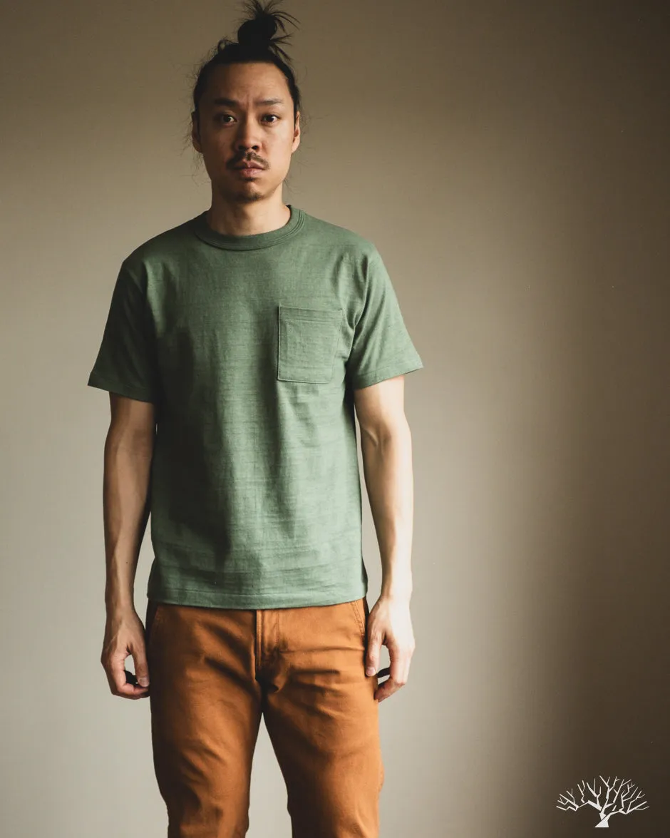 Lot 4601P - Pocket T-Shirt - MC Green