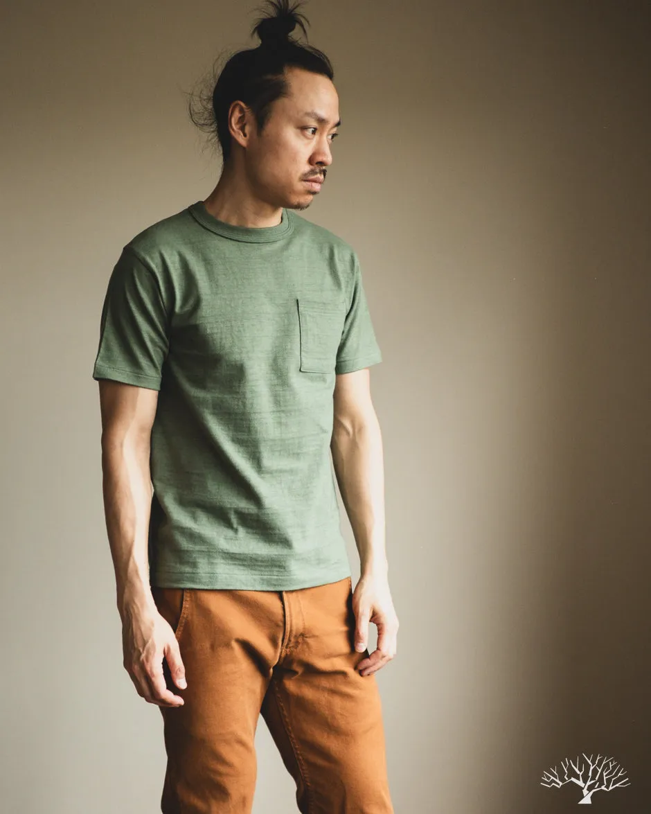 Lot 4601P - Pocket T-Shirt - MC Green