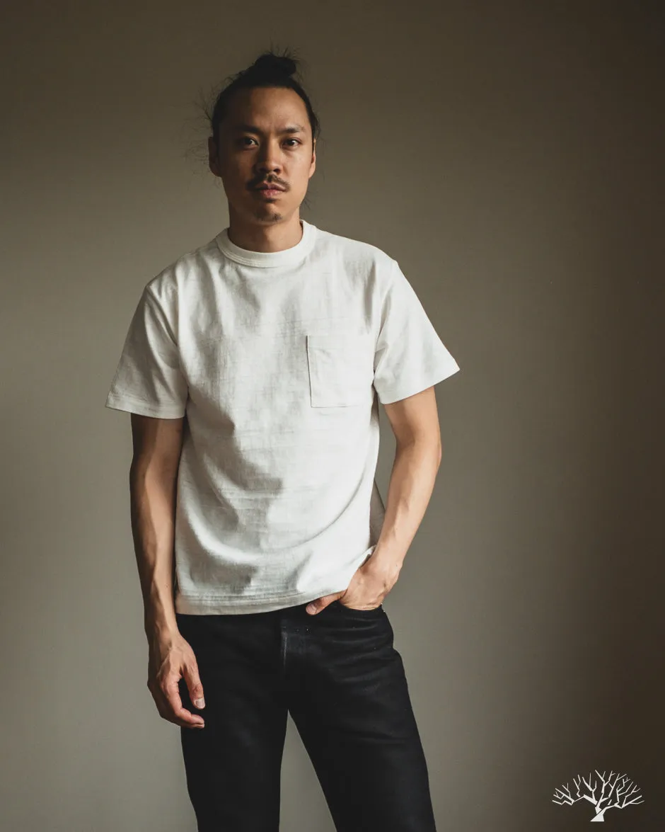 Lot 4601P - Pocket T-Shirt - Off-White