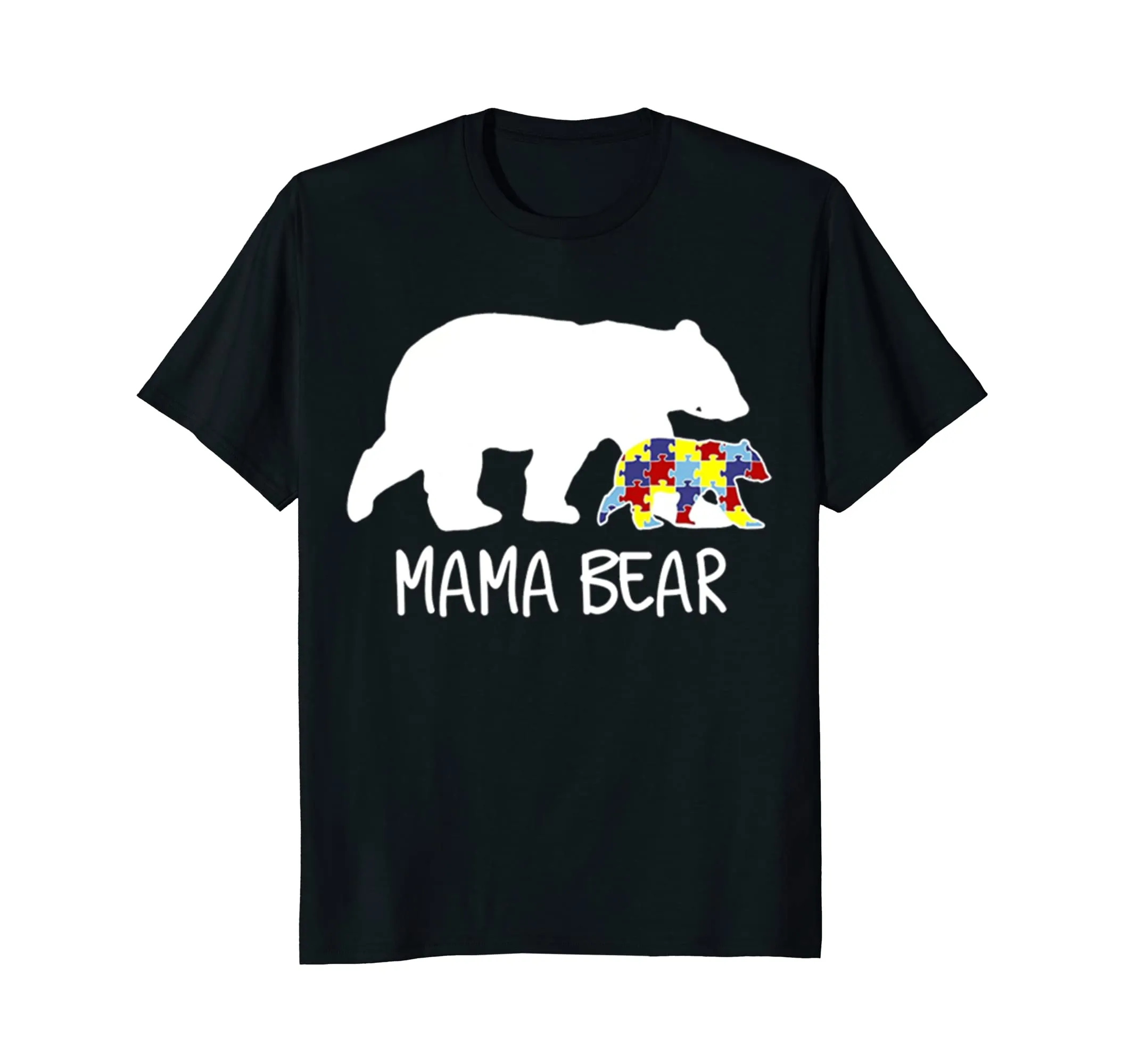 Mama Bear Autism Awareness T Shirt mother day t shirt