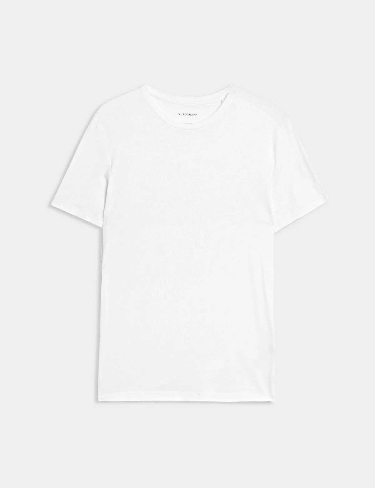M&S Mens S/S R-Neck Plain T-Shirt T14/1600A