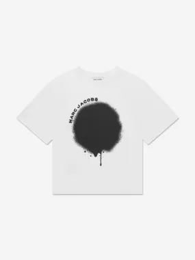 MARC JACOBS Boys Spray Spot T-Shirt in White