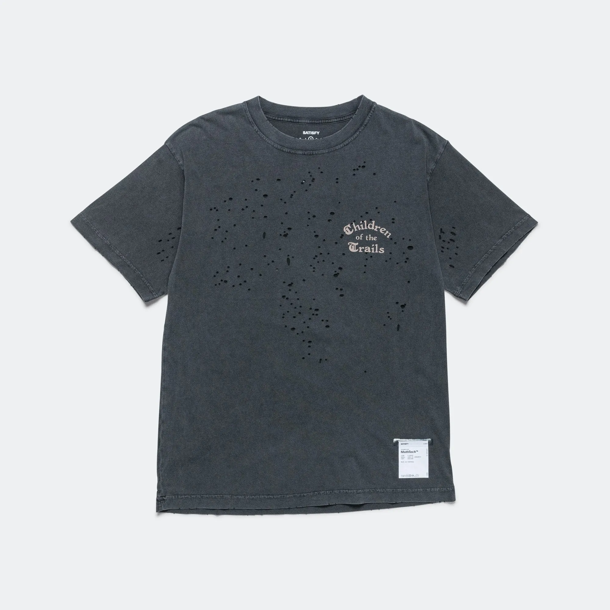 Mens MothTech™ T-Shirt - Aged Black