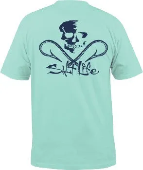 Men's Skull And Hooks Pocket Tee Shirt