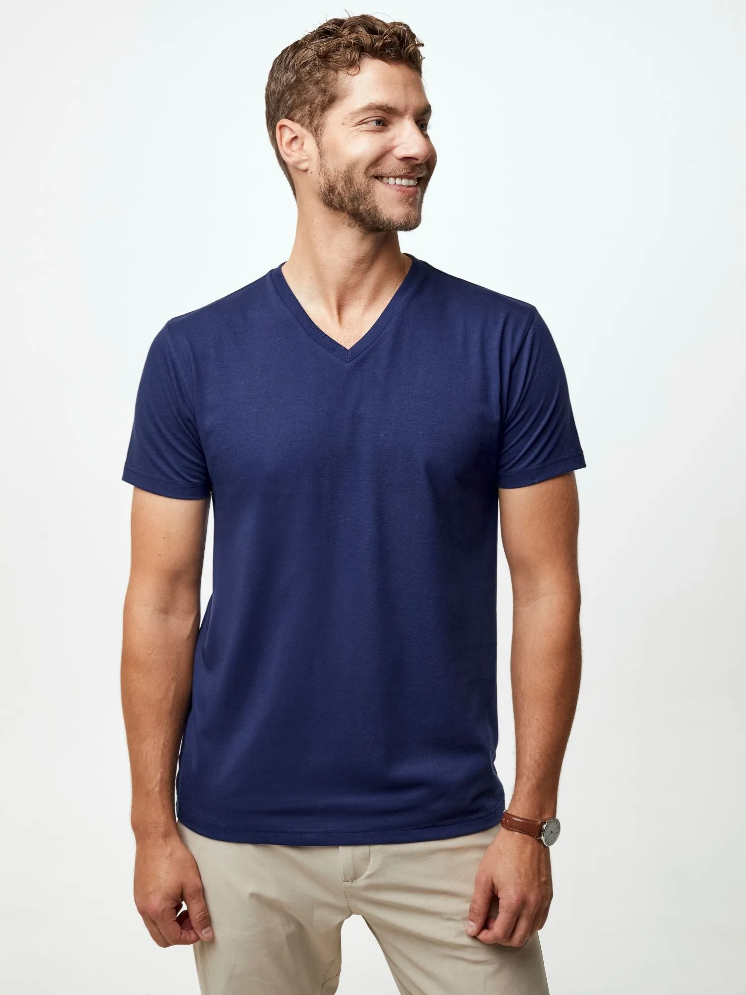 Midnight Blue V-Neck FINAL SALE