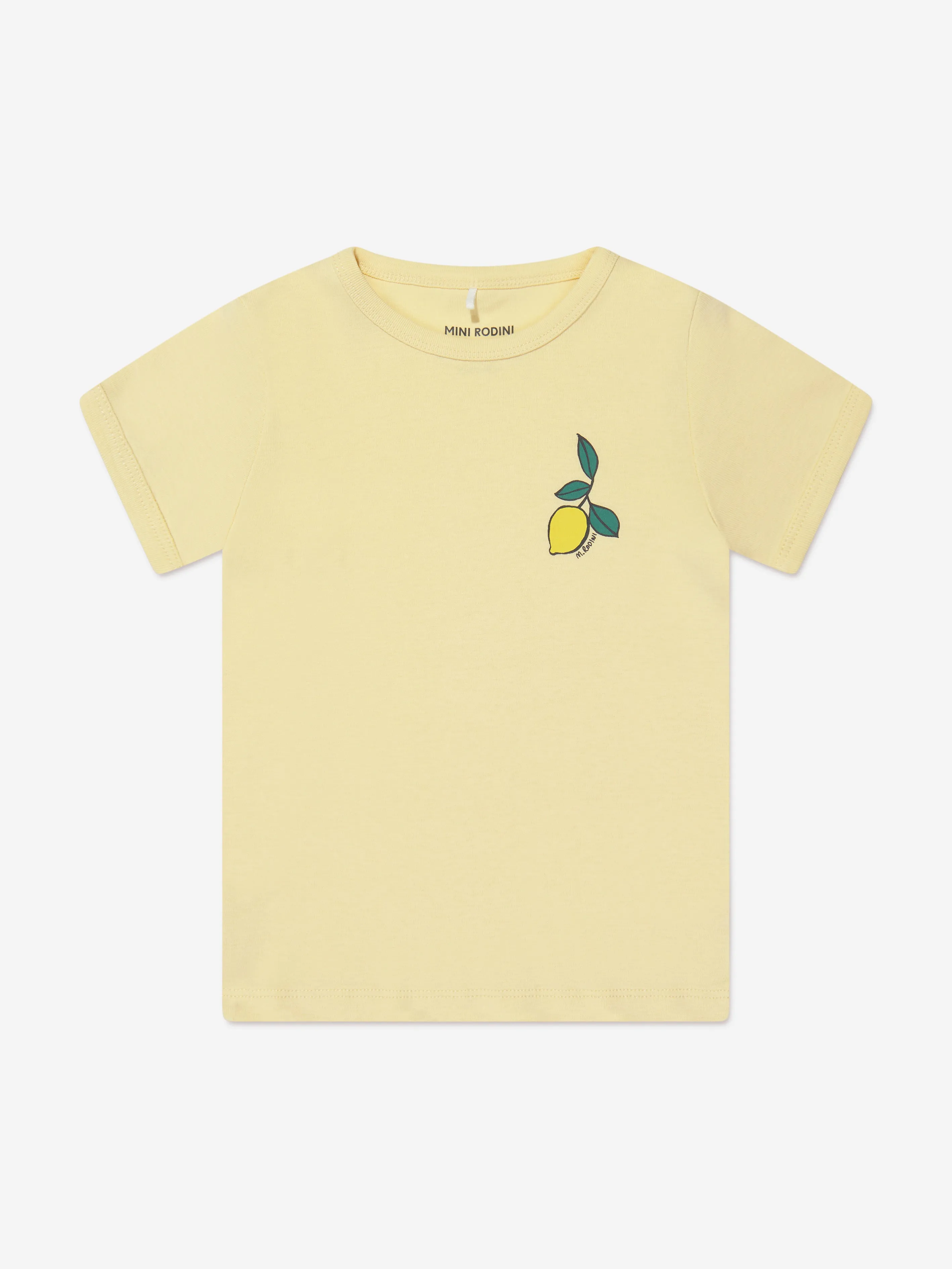 Mini Rodini Kids Lemons T-Shirt in Yellow